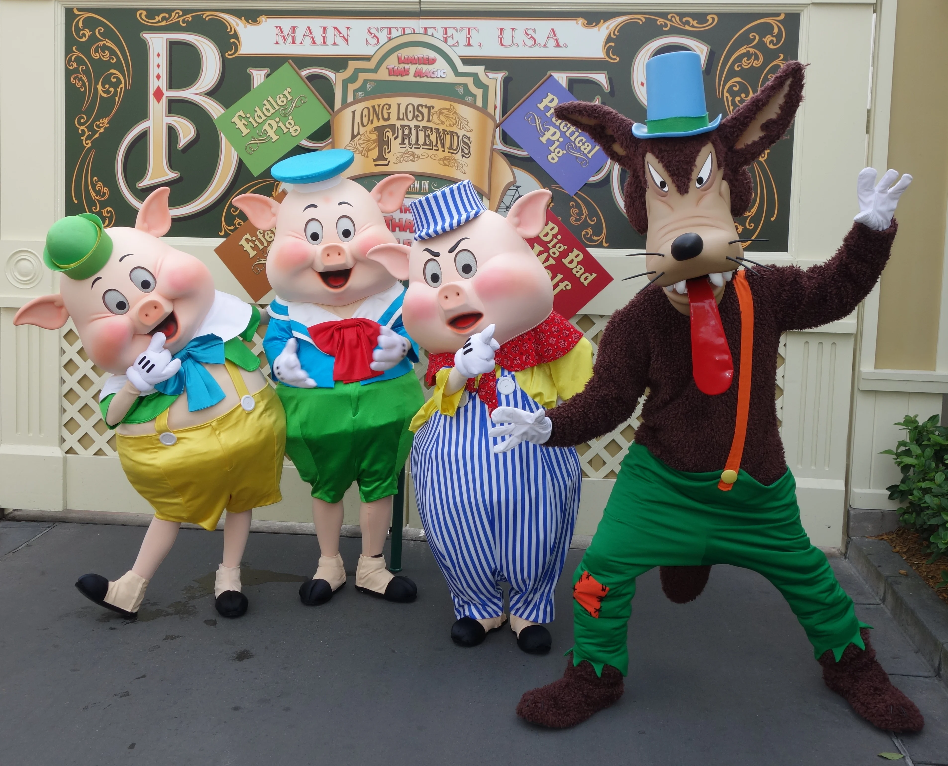 Fiddler Fifer Practical Pig Big Bad Wolf (9)
