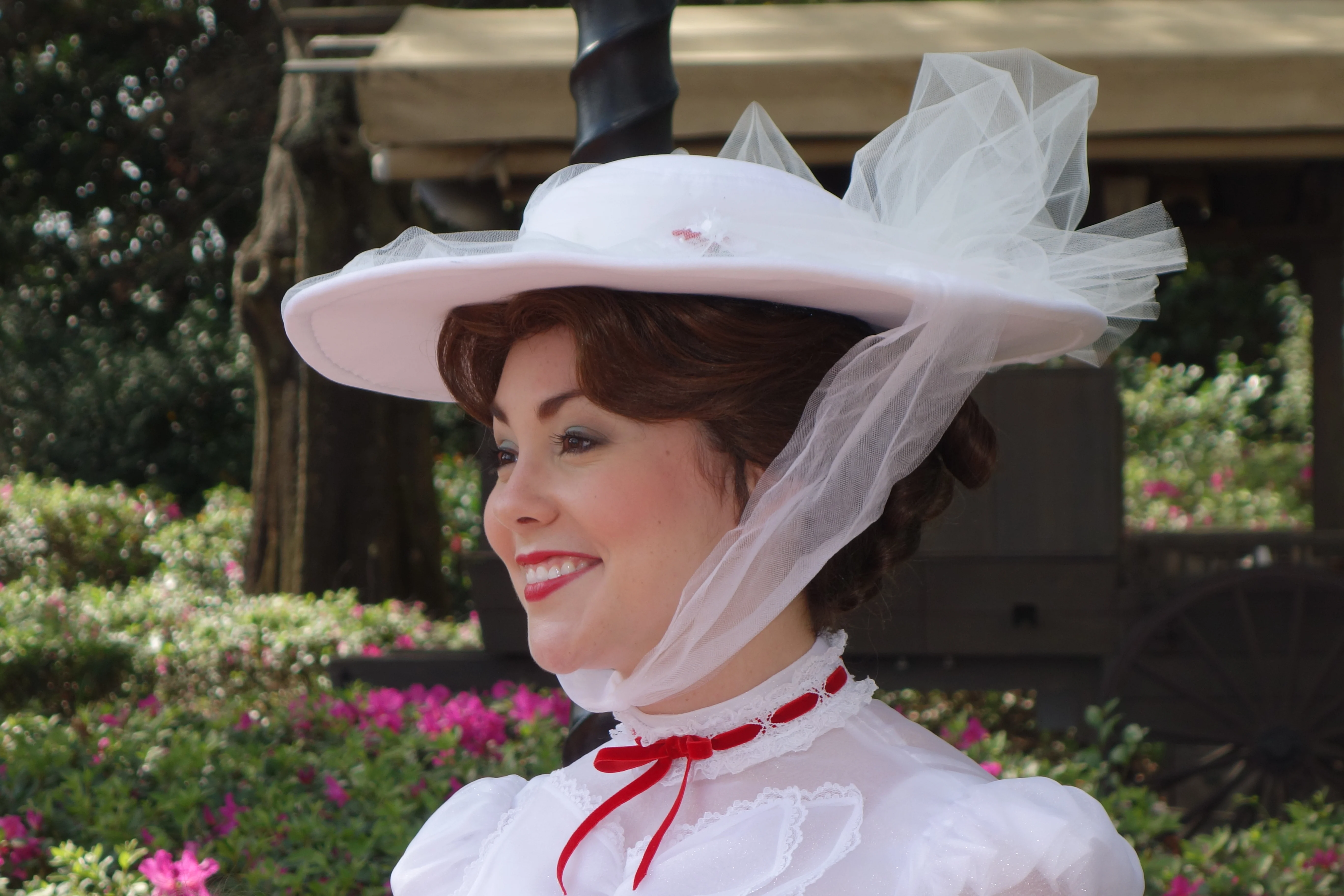 Mary Poppins at United Kingdom in Epcot 2013