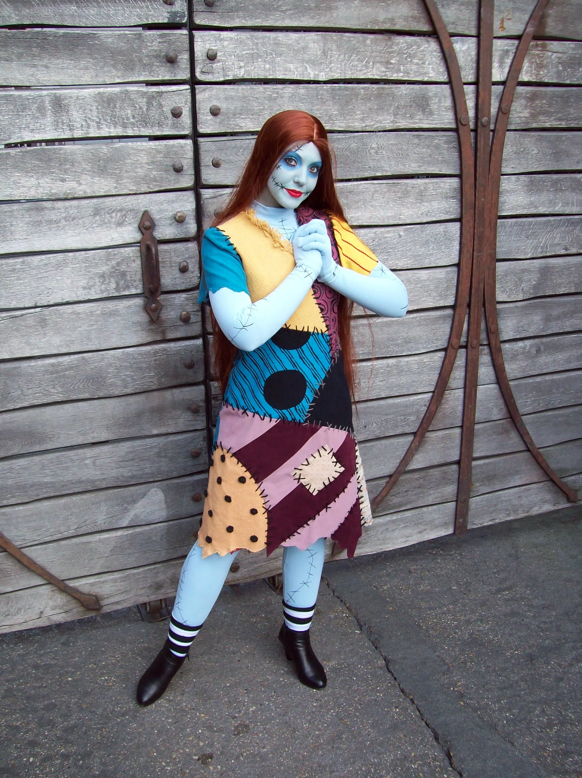 Sally does Meet'n'Greets during the Halloween Season and for the first time during the Christmas Season in 2012