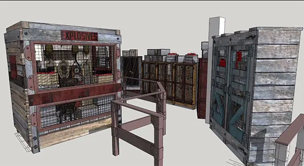 Explosives room