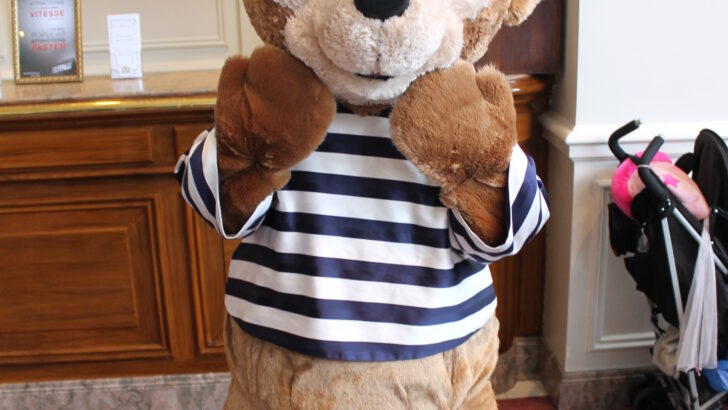 Worldwide Wednesdays – meeting Duffy at Disneyland Paris