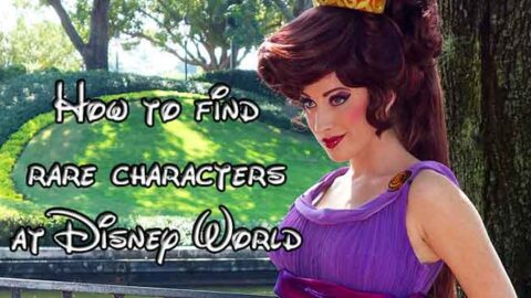 How to find rare characters at Walt Disney World