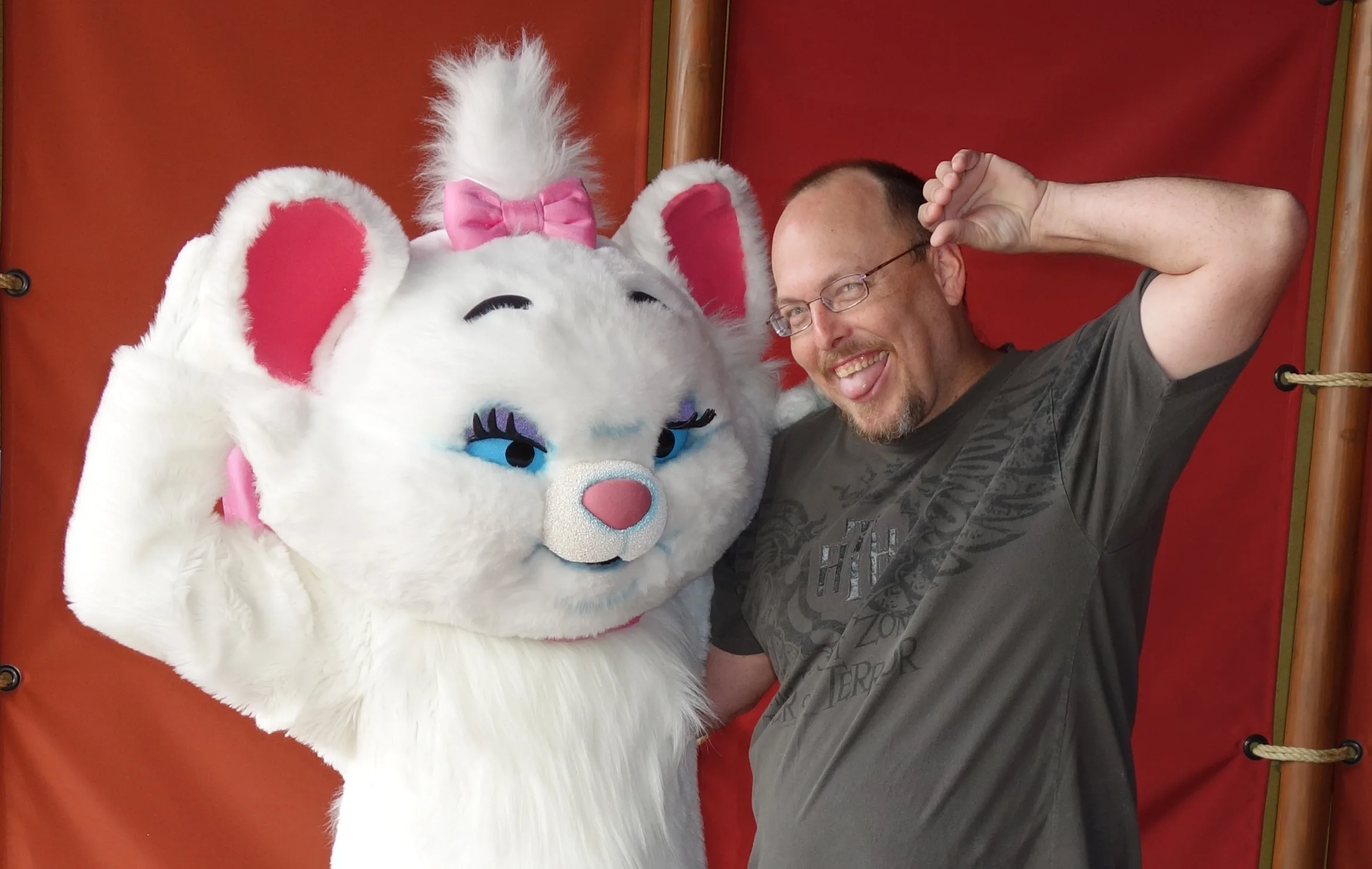 Of course, after one licks his or her paw, he or she must then clean behind the ears. Cat like quickness baby!