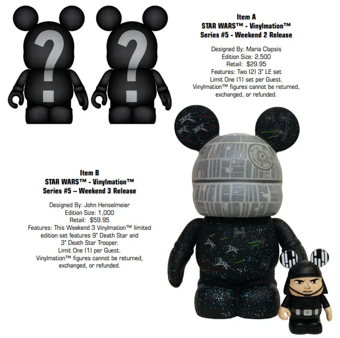 Star Wars Weekends Vinylmation l kennythepirate.com