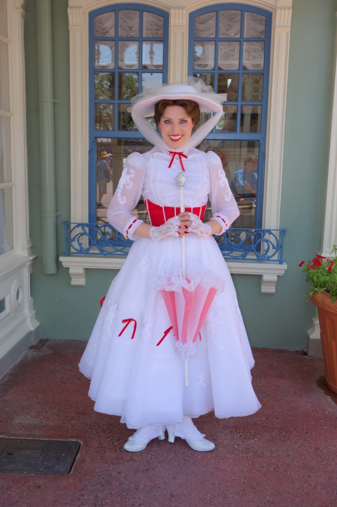 Mary Poppins at the Magic Kingdom 2013