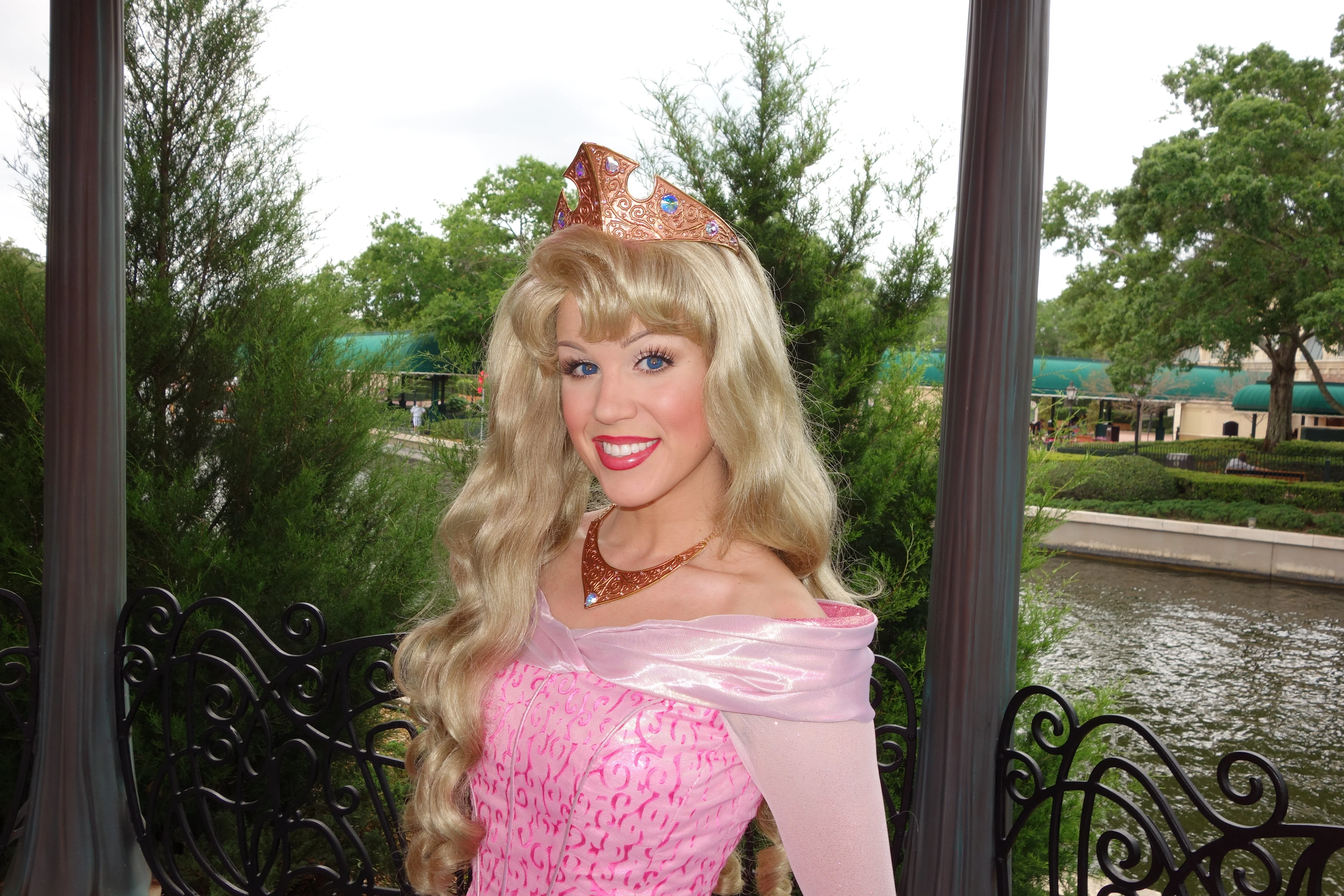 Princess Aurora in France at Epcot