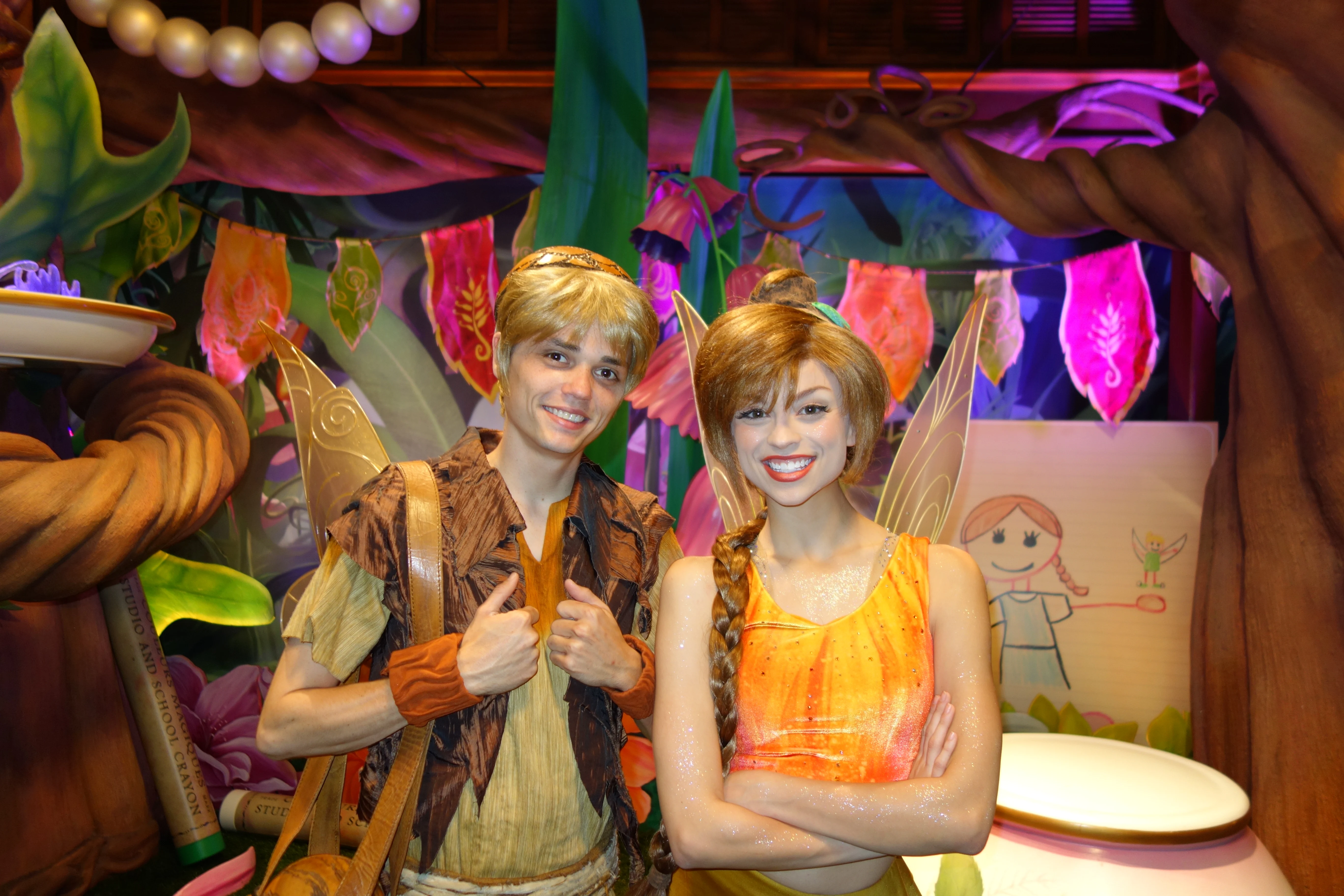 Walt Disney World, Magic Kingdom, Tinker Bell's Nook, Terance, Fawn, Meet and Greet