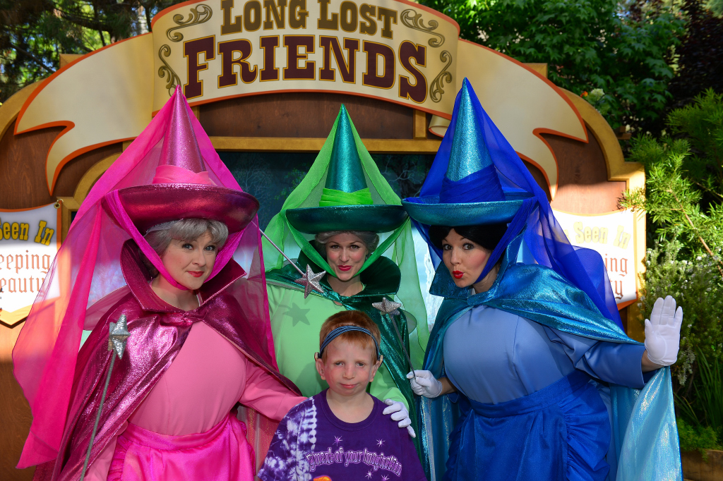 flora fauna and merryweather cosplay