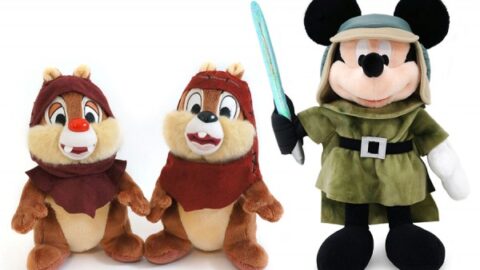 Chip n Dale to appear as Ewoks for Star Wars Weekends!