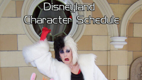 Disneyland and California Adventure Characters