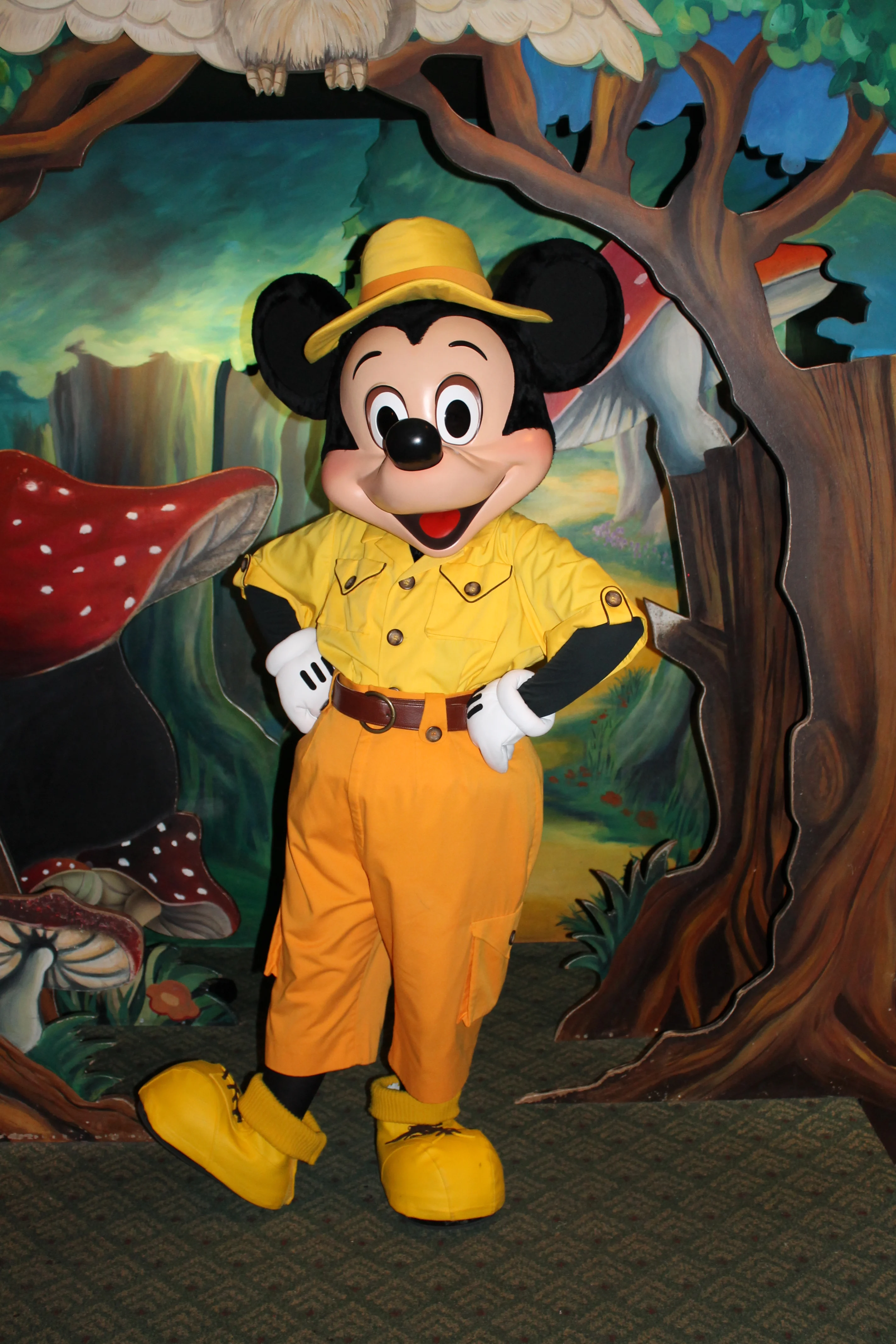 Disneyland Paris, Characters, Sequoia Lodge, Mickey Mouse