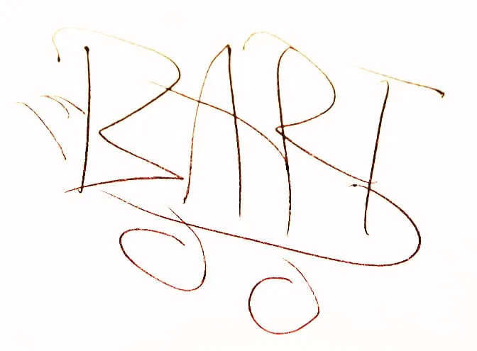 Bart Simpson Autograph