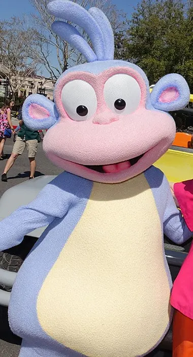 Boots meet and greet at Universal Studios Florida