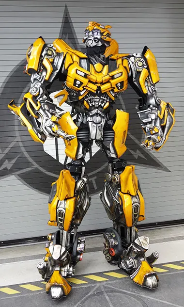 Bumblebee meet and greet at Universal Studios Florida