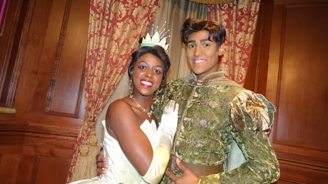 Princess Tiana and Prince Naveen
