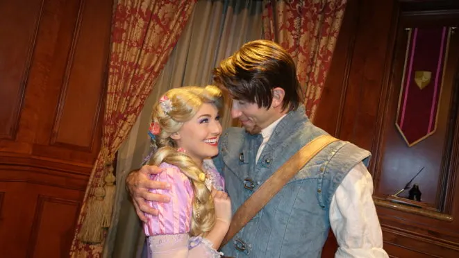 Rapunzel and Flynn Rider