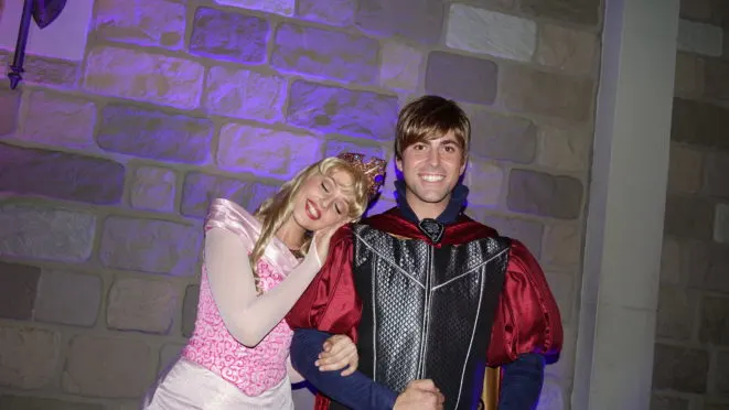 Princess Aurora and Prince Phillip