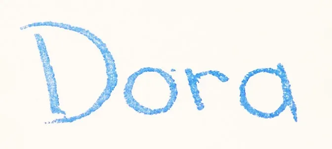 Dora the Explorer Autograph