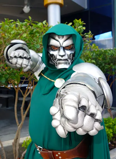 Dr Doom Universal Orlando Islands of Adventure Character
