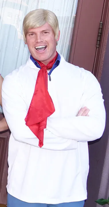 Fred from Scooby Doo meet and greet at Universal Orlando