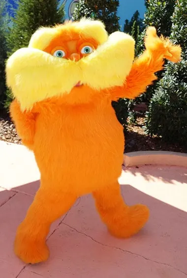 Lorax Universal Orlando Studios Characters