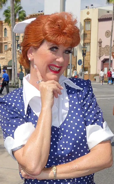 Lucy Ricardo Universal Orlando character meet and greet