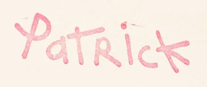 Patrick the Starfish autograph