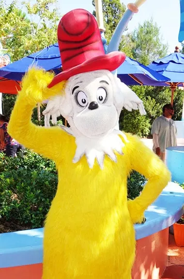 Sam I Am Dr Seuss Characters Universal Orlando Islands of Adventure