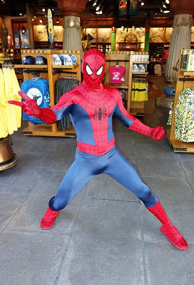 Spiderman meet Universal Islands of Adventure