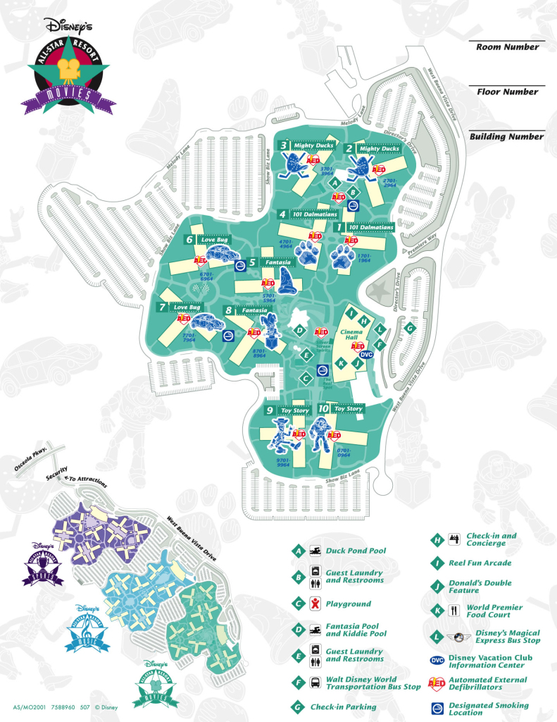 All Star Movies Map