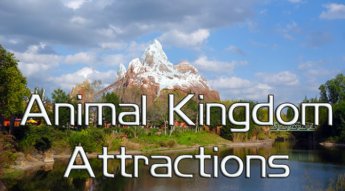 Animal Kingdom Attractions, Animal Kingdom Ride Descriptions KennythePirate