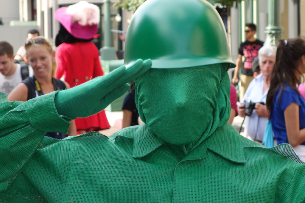 Walt Disney World, Disney's Hollywood Studios, Character Palooza, Green Army Man