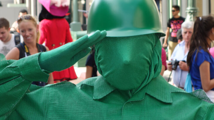 Walt Disney World, Disney's Hollywood Studios, Character Palooza, Green Army Man