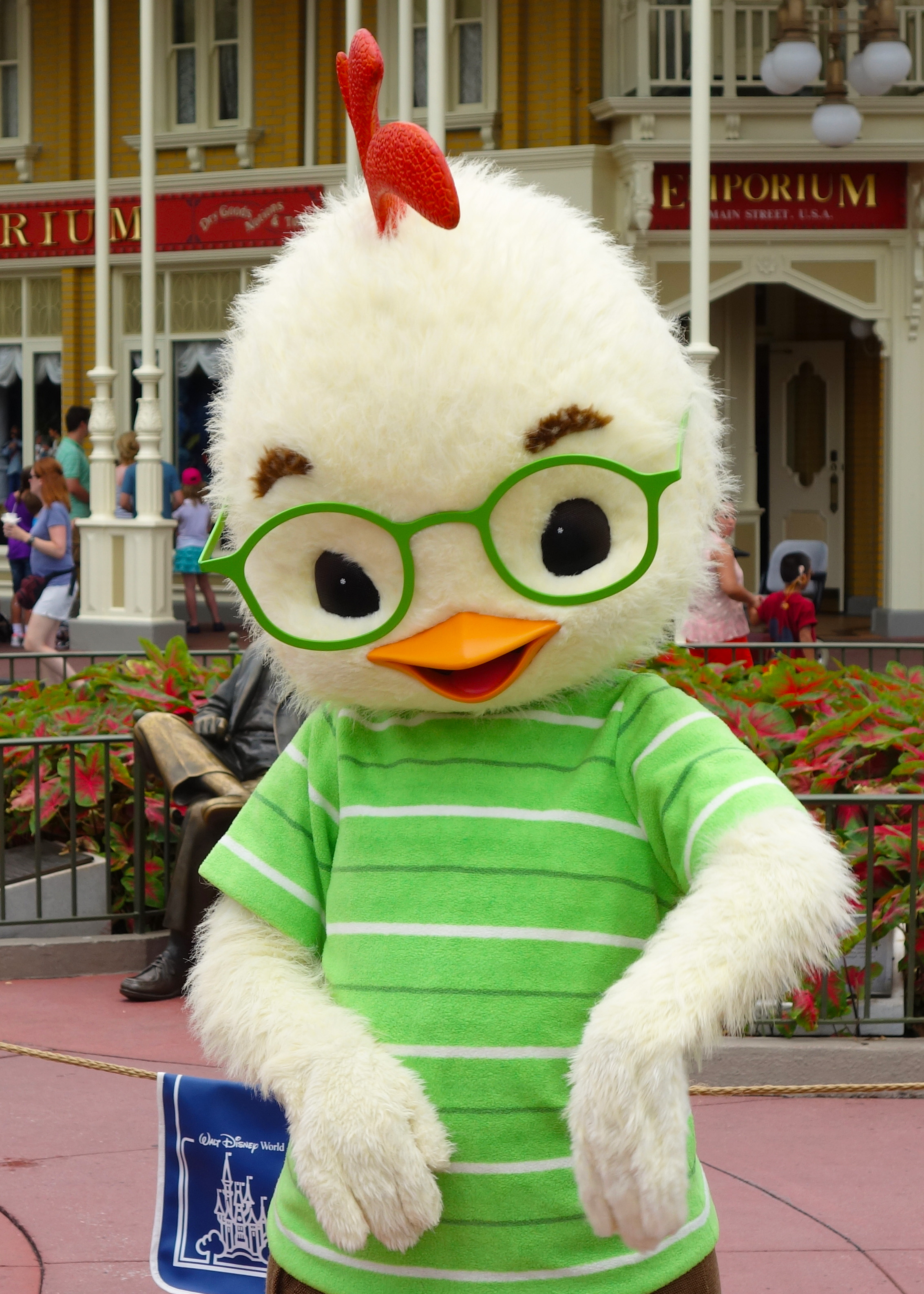 Chicken Little at Long-lost Friends Magic Kingdom Disney World