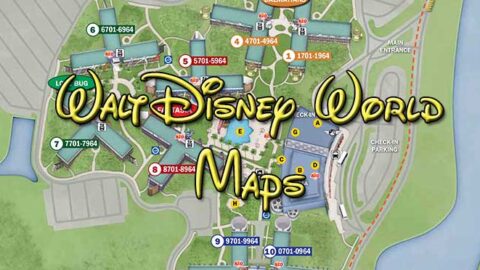 Disney World Maps