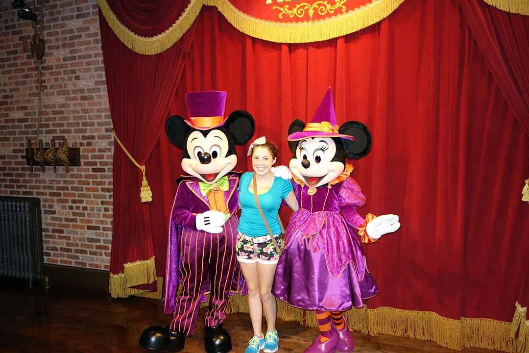 Mickey was with Minnie and they were only appearing in these costumes. I've heard that Minnie is supposed to move to Fantasyland on 9/20. Maybe to open the way for Talking Mickey???