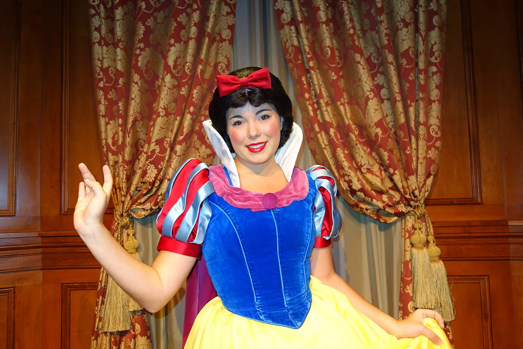 Snow White inside Princess Fairytale Hall