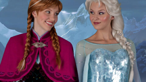 Anna and Elsa from Frozen to receive a new meet and greet area