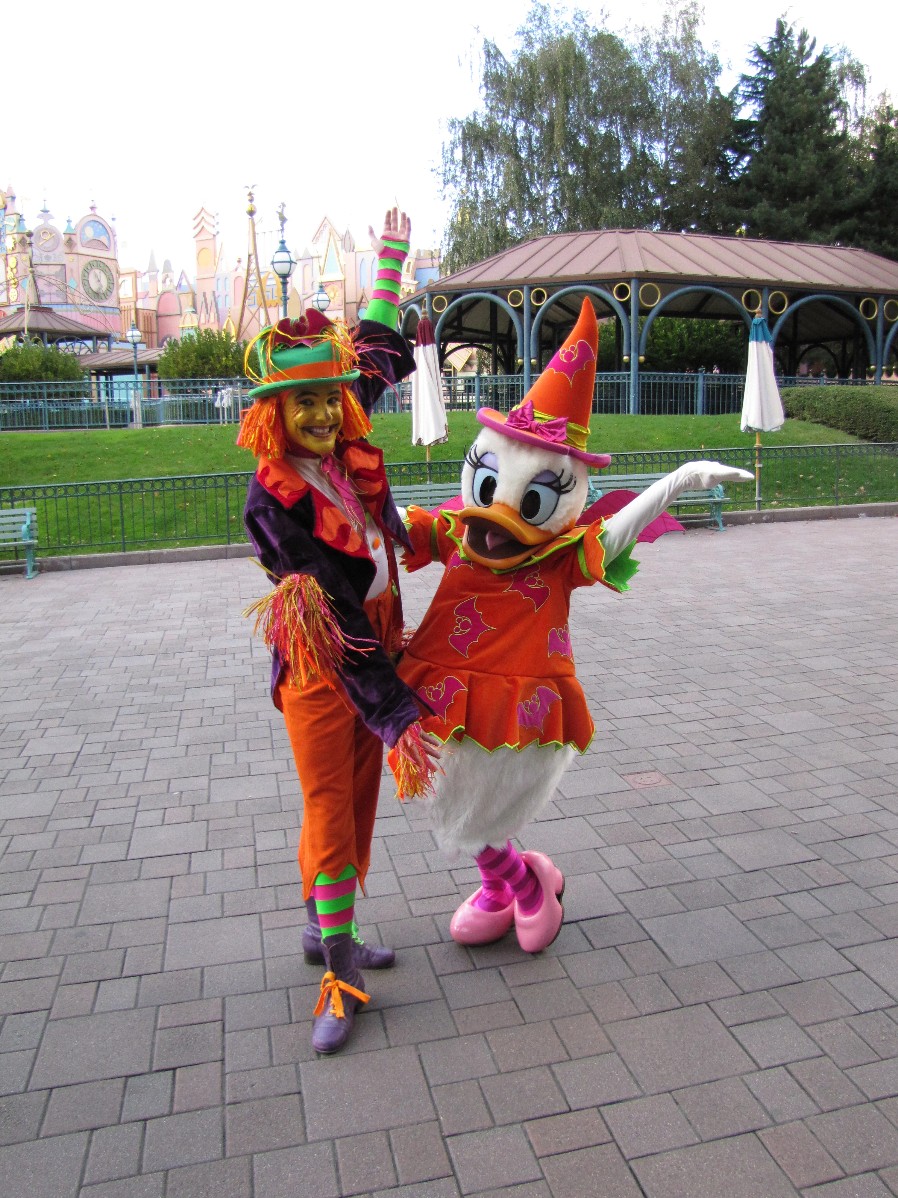 This outfit was used during the Halloween Season of 2011 and 2012. She wore it during a Halloween Show, after each show she would do a short meet'n'greet with guests.