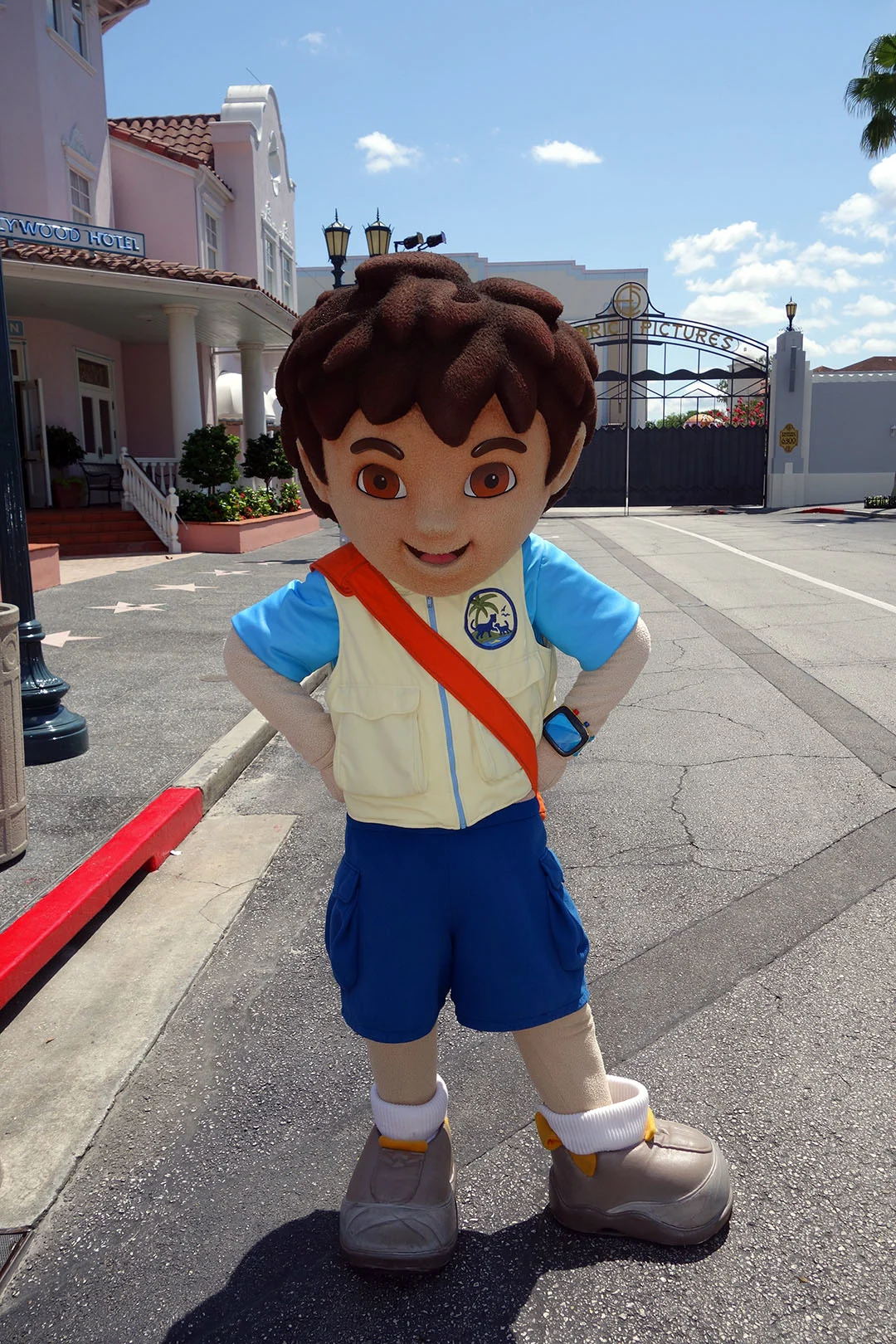 Diego Marquez at Universal Studios Orlando 2013