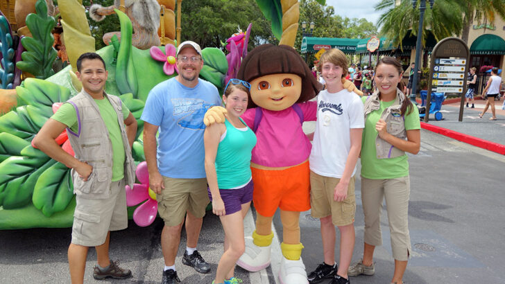 Dora the Explorer at Universal Studios Orlando