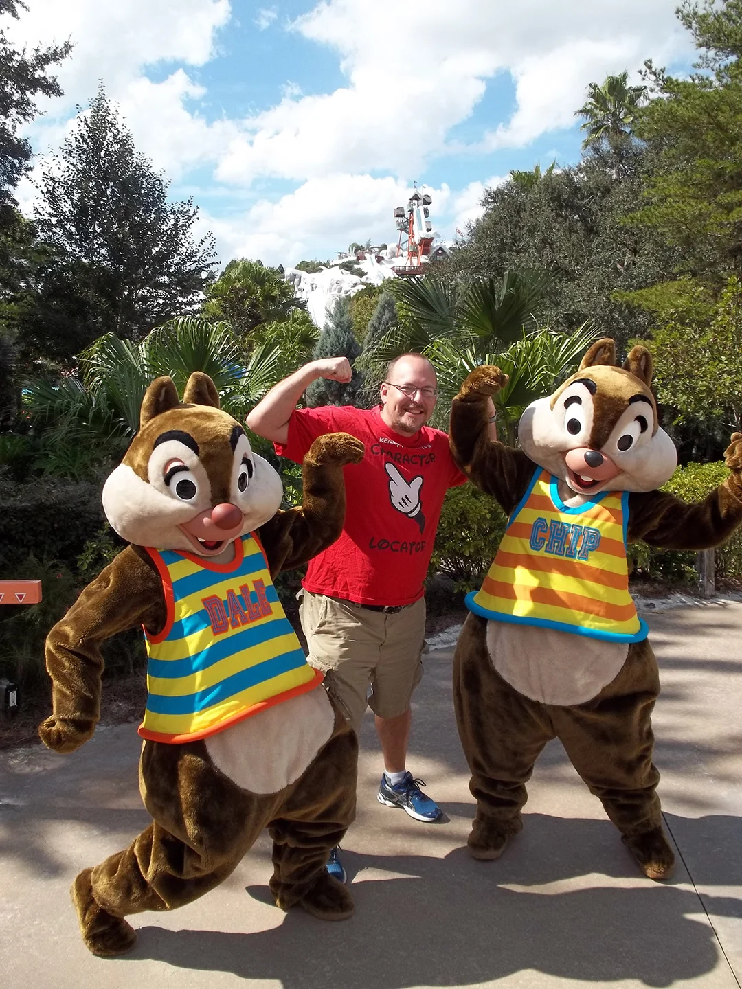 Walt Disney World, Character Meet and Greet, Halloween, Blizzard Beach, Chip n Dale