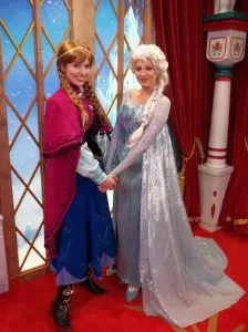 Anna and Elsa, Frozen, Norway, Epcot, Meet and Greet