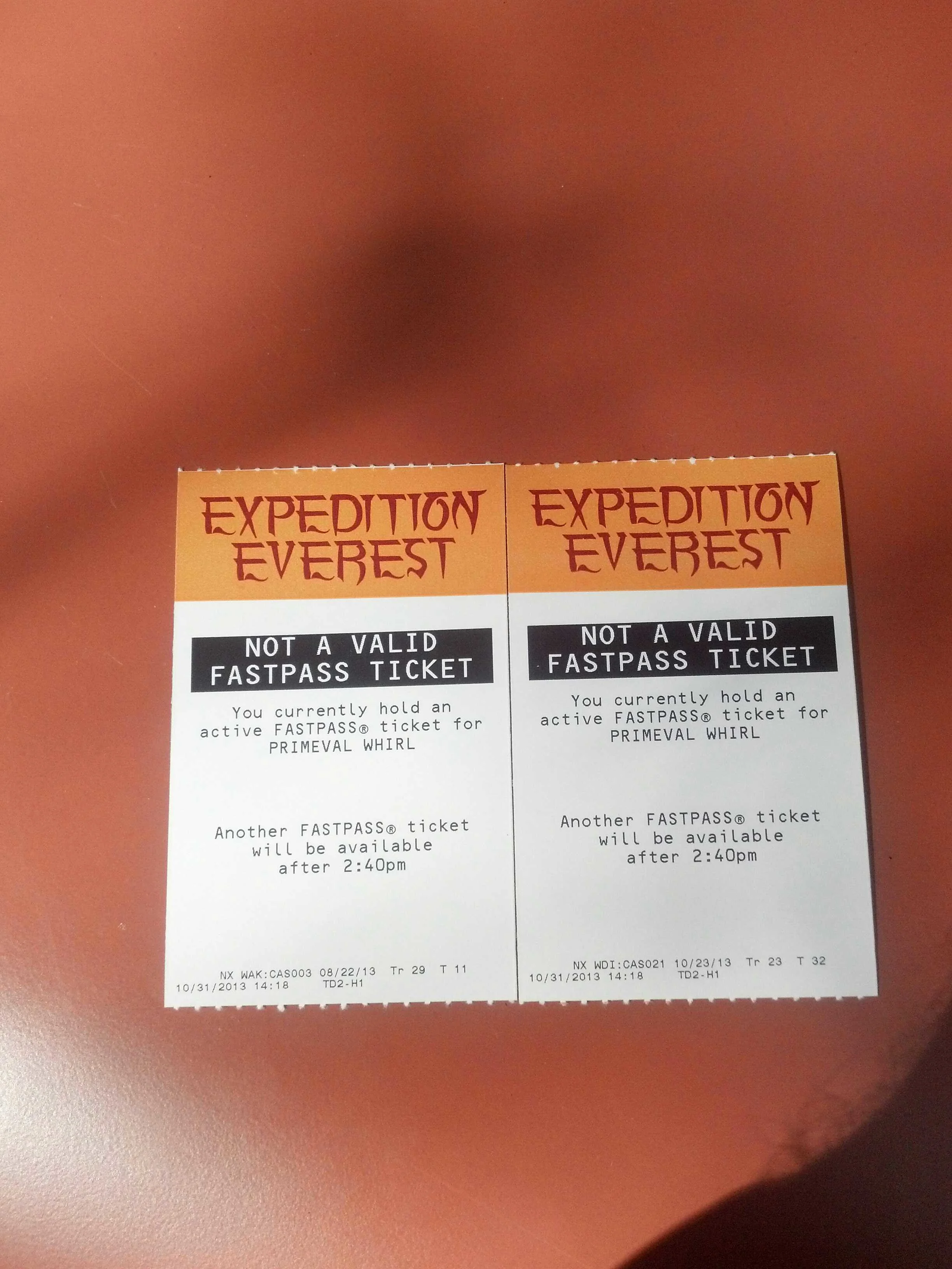 Expedition Everest Fastpass Animal Kingdom Kenny the Pirate