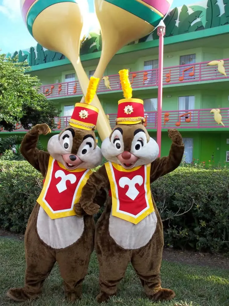 Walt Disney World, Character Meet and Greet, Halloween, All Star Music, Chip n Dale