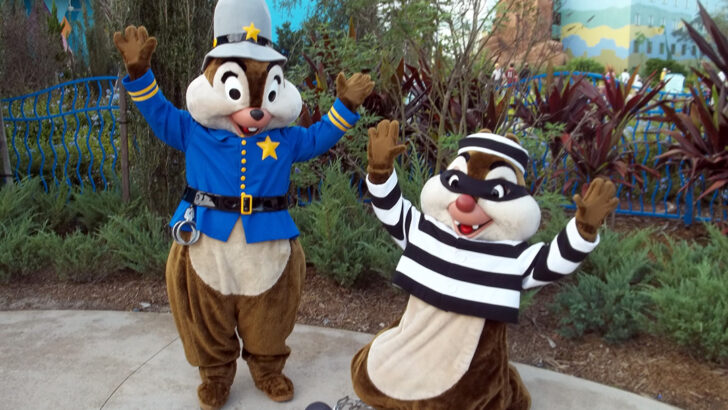 Walt Disney World, Character Meet and Greet, Halloween, Art of Animation Resort, Chip n Dale