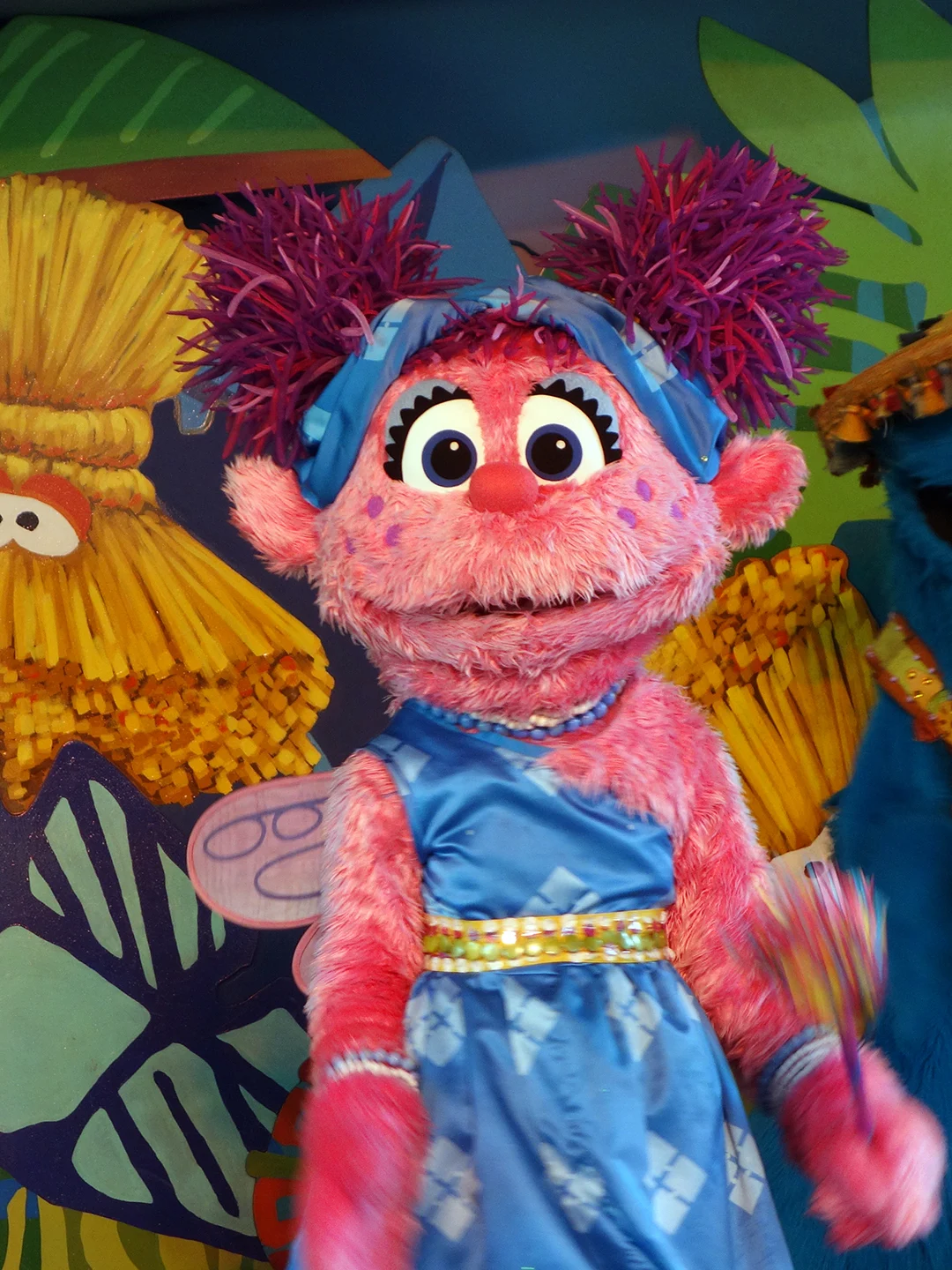 Busch Gardens Tampa Sesame Street Characters  Abby Cadabby