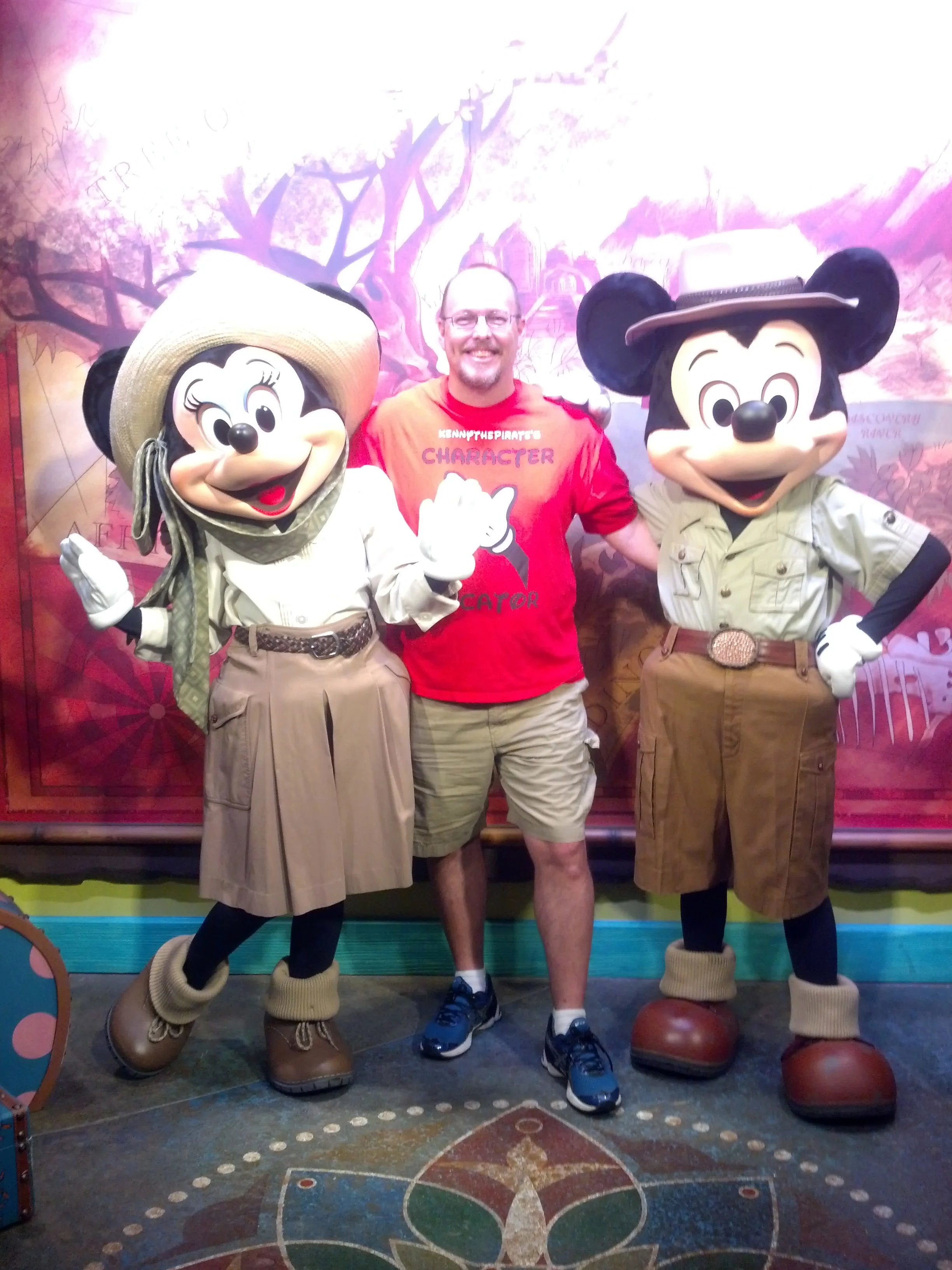 Mickey and Minnie Animal Kingdom KennythePirate