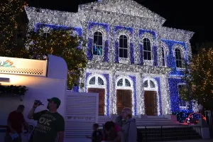Walt Disney World, Hollywood Studios, Osborne Family Spectacle of Dancing Lights, Christmas Lights