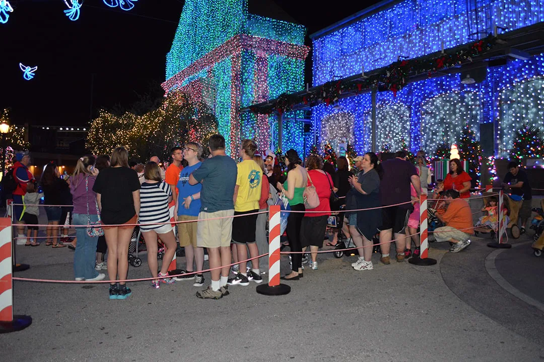 Walt Disney World, Hollywood Studios, Osborne Family Spectacle of Dancing Lights, Christmas Lights